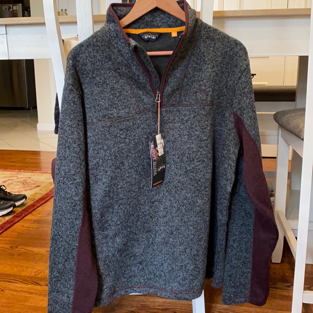 NWT Orvis Driggs Sweater Fleece
